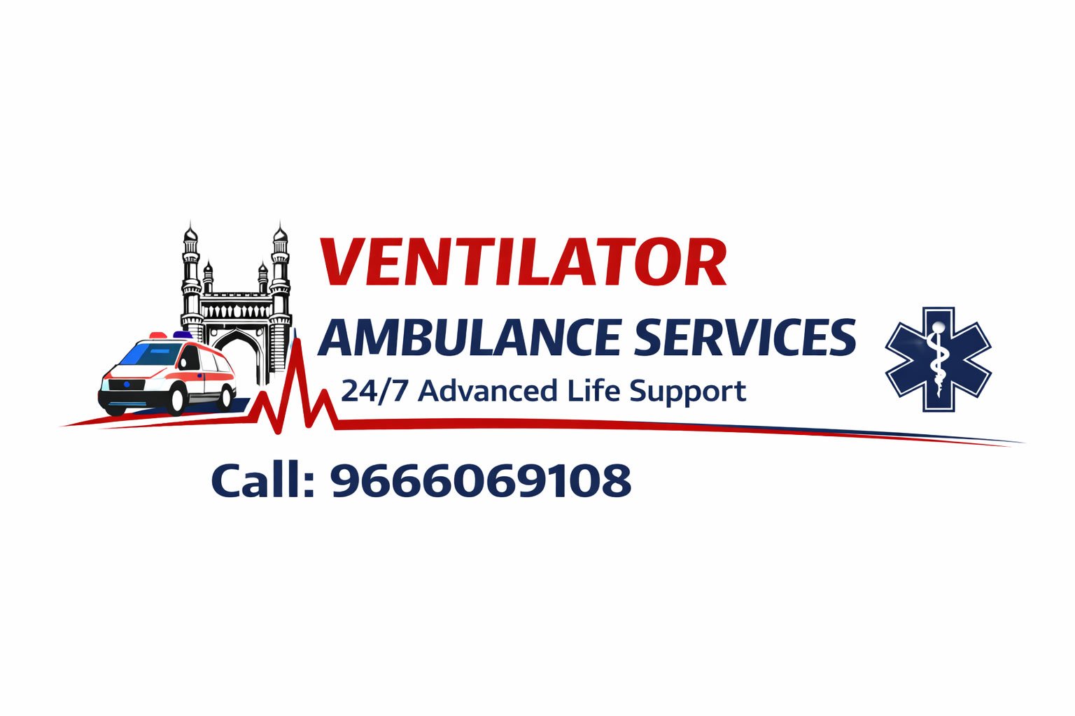 Ventilator Ambulance Services in Hyderabad | 24/7 Life Support Ambulance